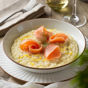 Smoked Salmon & Lemon Risotto