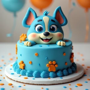 bluey cake