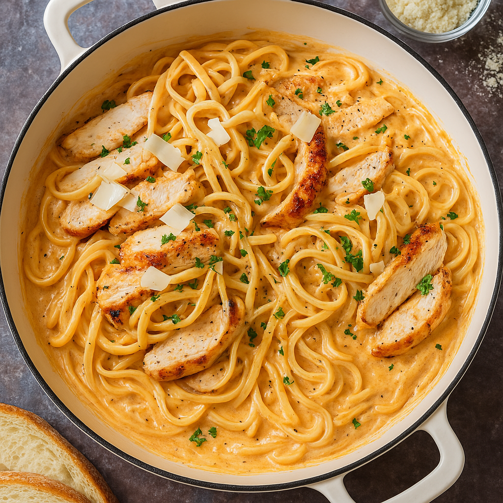 Creamy Cajun Chicken Pasta Recipe