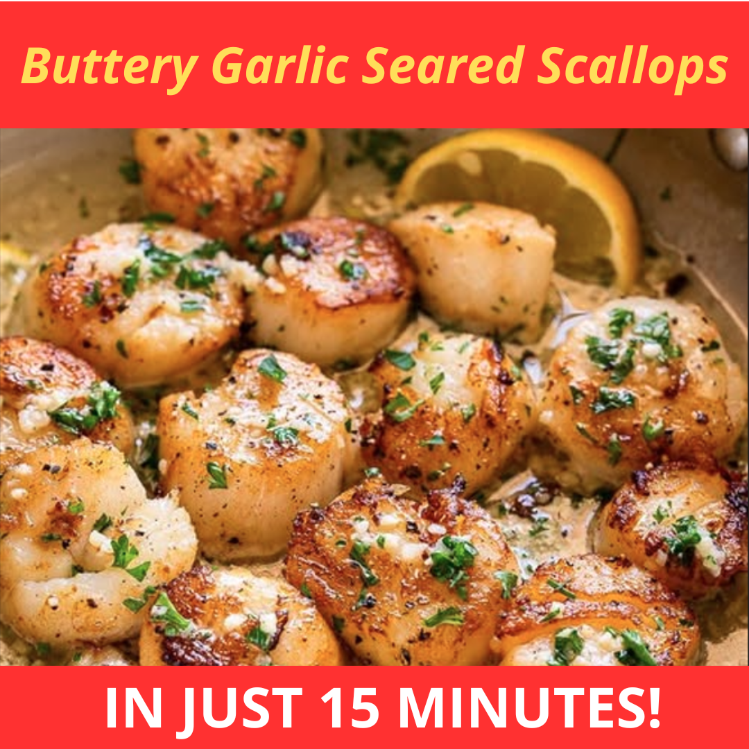 garlic seaed scallop
